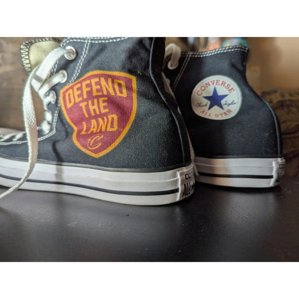 Converse Defend The Land Cleveland Cavs Y2K Men's 8 Women's 10.‎ Custom Chucks?